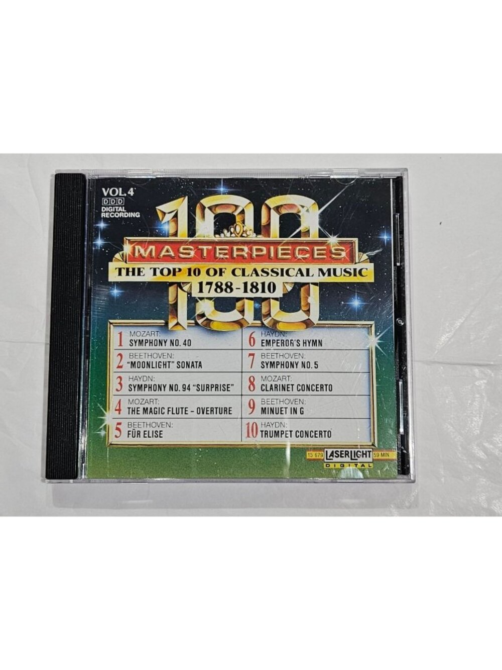 Top 10 Of Classical Music 1788 - 1810 CD Various Artists